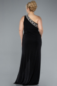Robe De Soirée Grande Taille Longue Noir ABU4601