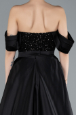 Robe de Soirée Longue Noir ABU4661