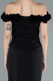 Robe de Cérémonie Midi Noir ABK2248