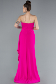 Robe Queue de Poisson Longue Fushia ABU4666