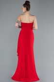 Robe Queue de Poisson Longue Rouge ABU4666