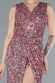 Robe de Soirée Longue Poudre ABU4672