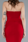 Robe de Soirée Longue Rouge ABU4687