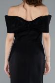 Robe De Soirée Midi Noir ABK2263