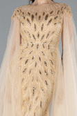 Robe de Soirée Longue Or ABU4707