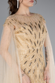 Robe de Soirée Longue Or ABU4707