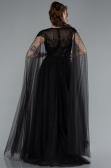 Robe de Soirée Longue Noir ABU4707