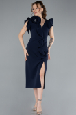 Tenue de Soirée Midi Bleu Marine ABK2277