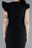 Tenue de Soirée Midi Noir ABK2277