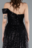 Robe de Soirée Longue Noir ABU4691