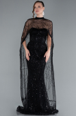 Robe De Soirée Longue Noir ABU4517