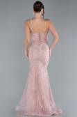Robe De Soirée Longue Poudre ABU4697