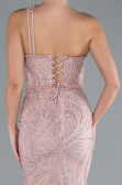 Robe De Soirée Longue Poudre ABU4697
