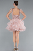 Robe De Fiançaille Courte Poudre ABK2079