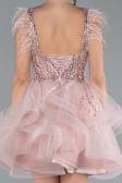 Robe De Fiançaille Courte Poudre ABK2079