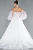 Robes de Mariage Longue Blanc ABG111