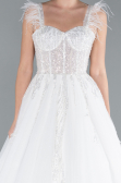 Robes de Mariage Longue Blanc ABG110