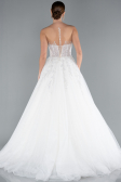 Robes de Mariage Longue Blanc ABG034