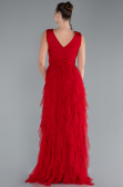 Robe de Soirée Longue Rouge ABU4723