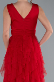 Robe de Soirée Longue Rouge ABU4723