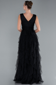 Robe de Soirée Longue Noir ABU4723