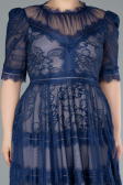 Robe De Soirée Grande Taille Dantelle Midi Parlement ABK1396