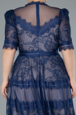 Robe De Soirée Grande Taille Dantelle Midi Parlement ABK1396