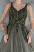 Haute Couture Longue Kaki ABU2790
