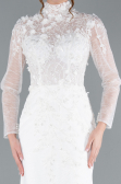 Robes de Mariage Longue Blanc ABG115