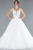 Robes de Mariage Longue Blanc ABG090