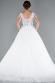 Robes de Mariage Longue Blanc ABG090