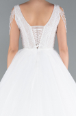 Robes de Mariage Longue Blanc ABG090