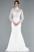 Robes de Mariage Longue Blanc ABG115