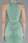 Robe Queue de Poisson Longue Menthe ABU4766