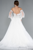 Robes de Mariage Longue Blanc ABG114