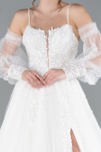 Robes de Mariage Longue Blanc ABG114