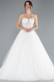 Robes de Mariage Longue Blanc ABG037