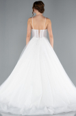 Robes de Mariage Longue Blanc ABG037