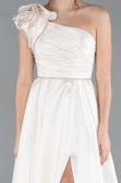 Robe de Soirée Longue Blanc ABU4782
