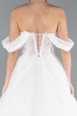 Robes de Mariage Longue Blanc ABG088