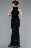 Robe de Soirée Longue Noir ABU4791