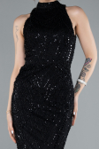 Robe de Soirée Longue Noir ABU4791