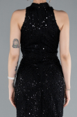 Robe de Soirée Longue Noir ABU4791