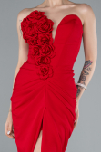 Robe de Soirée Longue Rouge ABU4800
