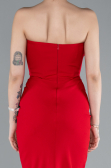 Robe de Soirée Longue Rouge ABU4800