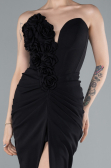 Robe de Soirée Longue Noir ABU4800