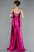 Robe de Soirée Longue Fushia ABU4814
