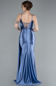 Robe de Soirée Longue Indigo ABU4814