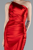Robe Queue de Poisson Longue Rouge ABU4817