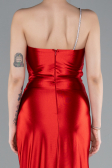 Robe Queue de Poisson Longue Rouge ABU4817